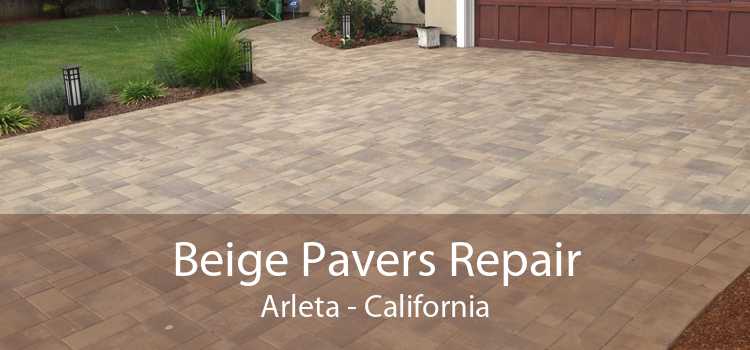 Beige Pavers Repair Arleta - California