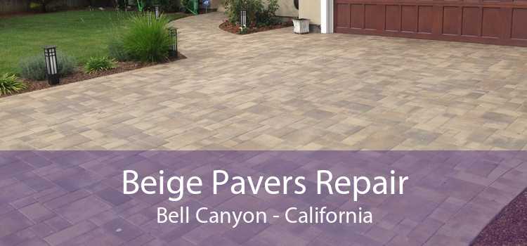 Beige Pavers Repair Bell Canyon - California