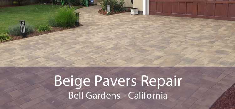 Beige Pavers Repair Bell Gardens - California