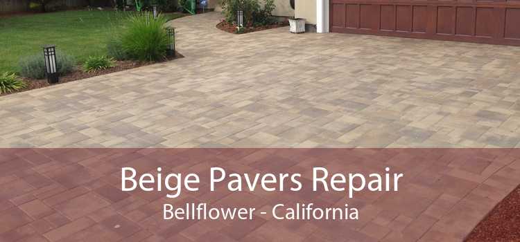 Beige Pavers Repair Bellflower - California