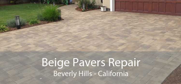 Beige Pavers Repair Beverly Hills - California