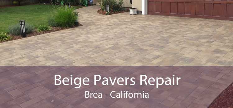 Beige Pavers Repair Brea - California