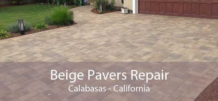 Beige Pavers Repair Calabasas - California