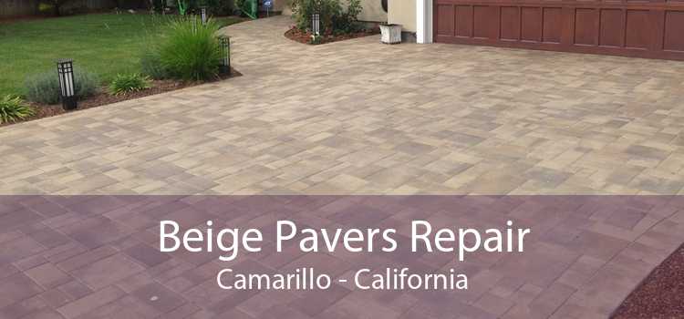 Beige Pavers Repair Camarillo - California