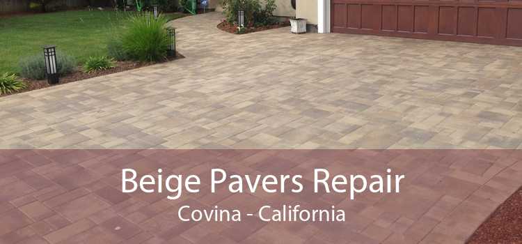 Beige Pavers Repair Covina - California