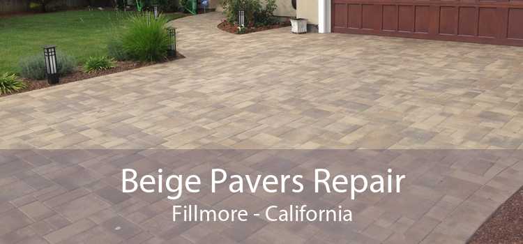 Beige Pavers Repair Fillmore - California