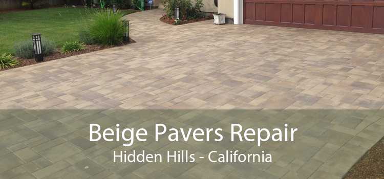 Beige Pavers Repair Hidden Hills - California