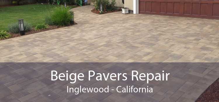 Beige Pavers Repair Inglewood - California