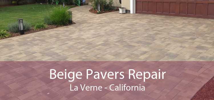 Beige Pavers Repair La Verne - California