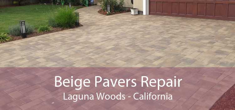 Beige Pavers Repair Laguna Woods - California