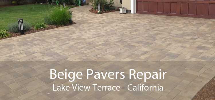 Beige Pavers Repair Lake View Terrace - California