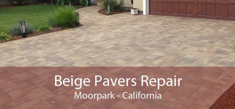 Beige Pavers Repair Moorpark - California