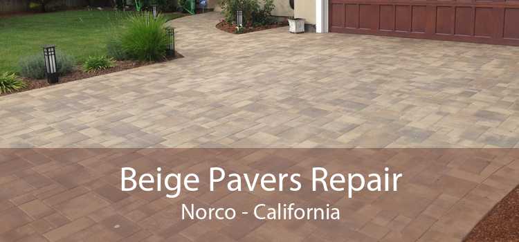 Beige Pavers Repair Norco - California