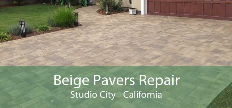 Beige Pavers Repair Studio City - California