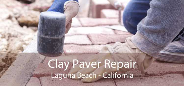 Clay Paver Repair Laguna Beach - California