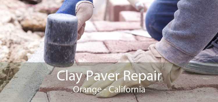 Clay Paver Repair Orange - California