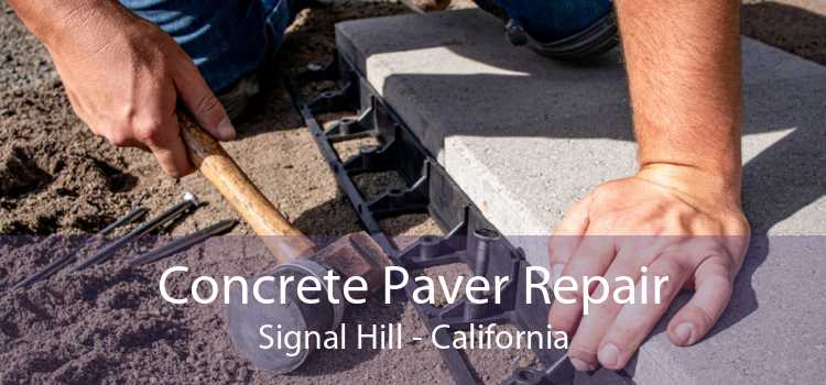 Concrete Paver Repair Signal Hill - California