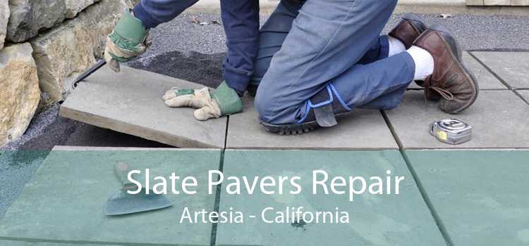 Slate Pavers Repair Artesia - California