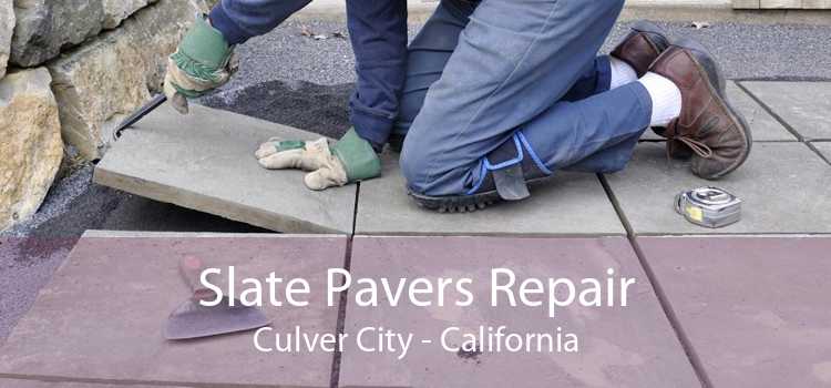 Slate Pavers Repair Culver City - California