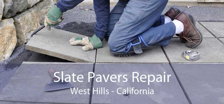 Slate Pavers Repair West Hills - California