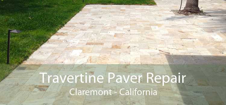 Travertine Paver Repair Claremont - California