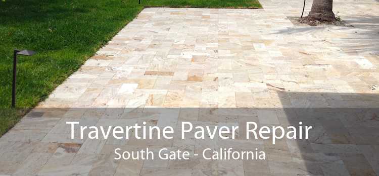 Travertine Paver Repair South Gate - California