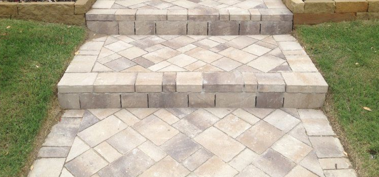 Beige Porcelain Paving RepairÂ Valley Village