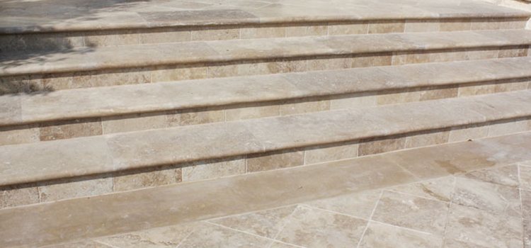 Valley Village Beige Travertine Paver Repair