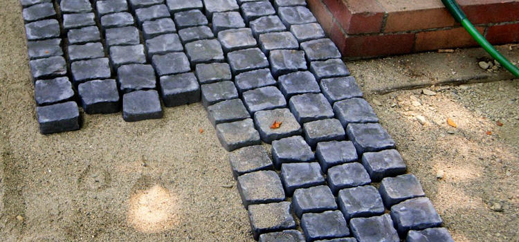 Monrovia Commercial Cobblestone Paver Repair