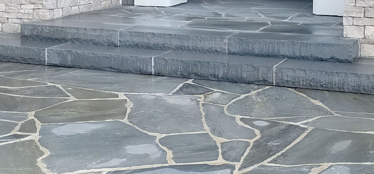 Irvine concrete flagstone paver repair